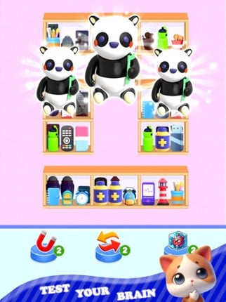 Closet Sort Goods Match 3D Image