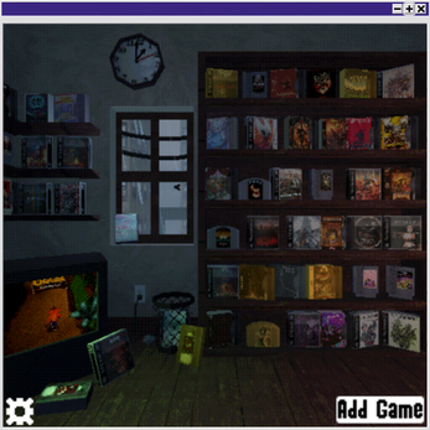 Crow's Custom Game Library Launcher Thingy screenshot