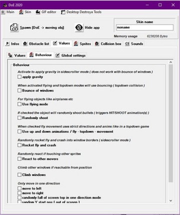Desktop Obstacle Engine (DoE) Image