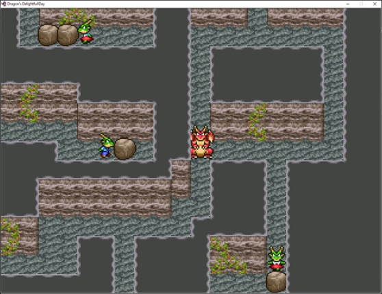 Dragon's Delightful Day Image