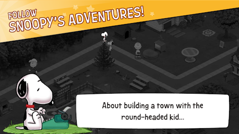 Snoopy's Town Tale CityBuilder screenshot