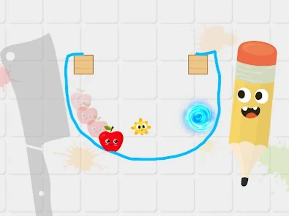 Fruit Escape: physics puzzle screenshot
