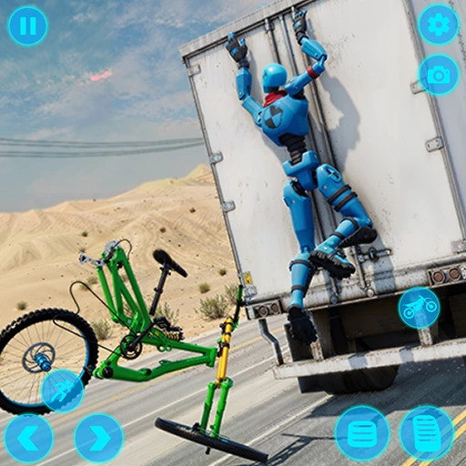 Games like Ragdoll BMX Rush Crash