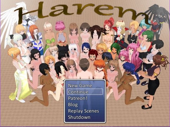 Harem Game Cover