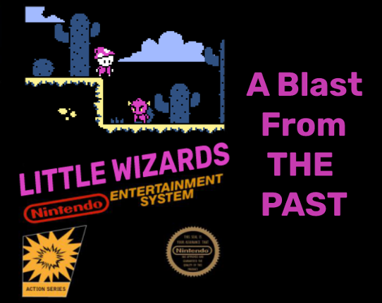 Little Wizards : NES Style Game Game Cover