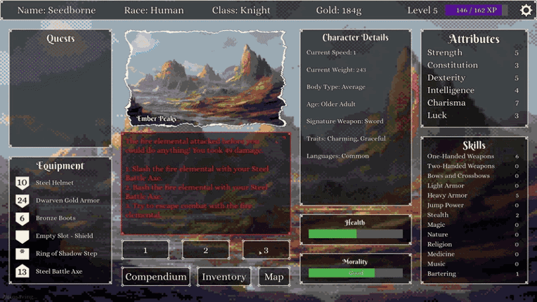 Mythscroll screenshot