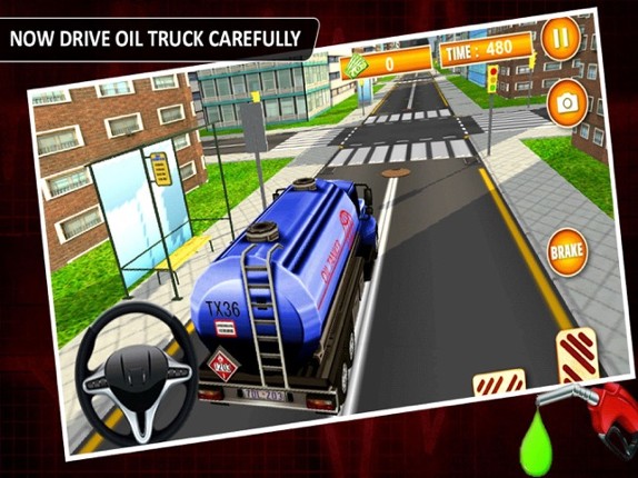 Oil Truck Transporter screenshot
