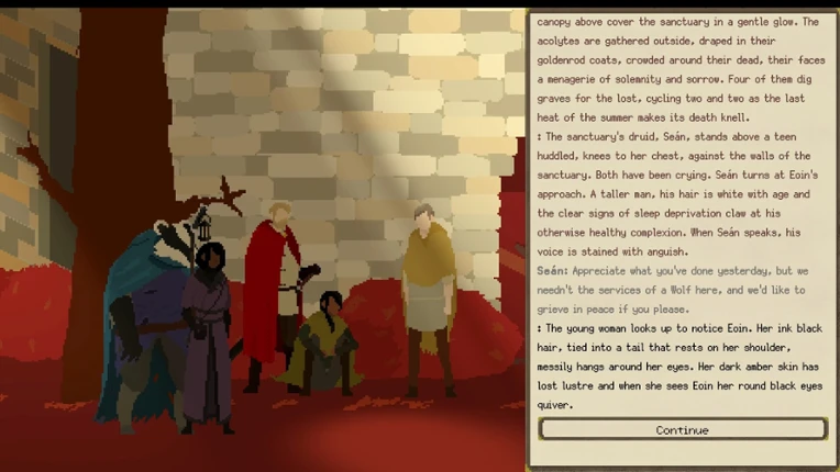 A Sea of Ashen Tulips screenshot