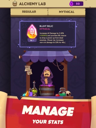 Almost a Hero - Idle Adventure screenshot