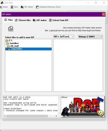 Desktop Obstacle Engine (DoE) screenshot
