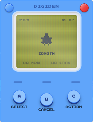 DIGIDEN - A Virtual Pet Game With PVP screenshot