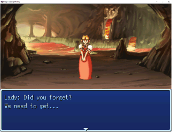 Dragon's Delightful Day Image