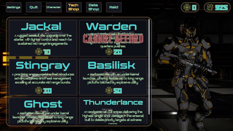 Exfil Void screenshot