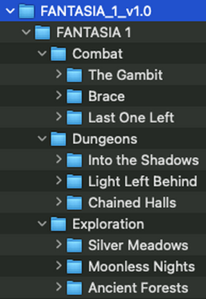 FANTASIA 1 | Adaptive Exploration, Combat, Dungeons Image