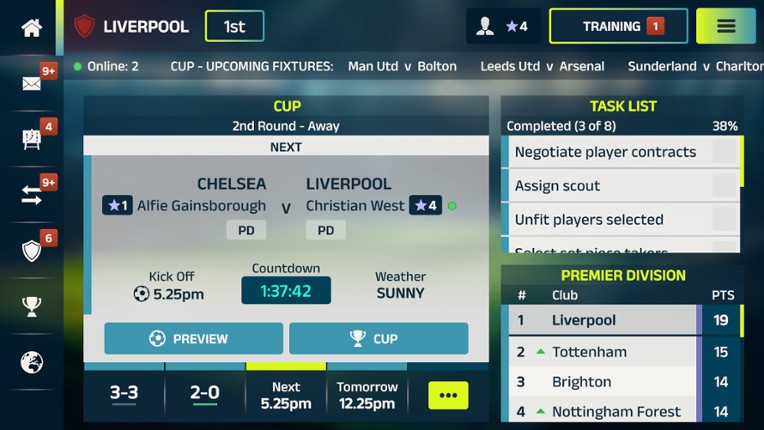 Football Club Manager 26 LIVE screenshot