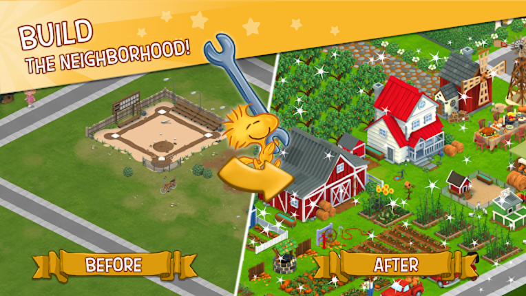 Snoopy's Town Tale CityBuilder screenshot