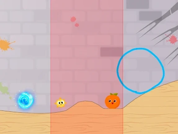 Fruit Escape: physics puzzle screenshot