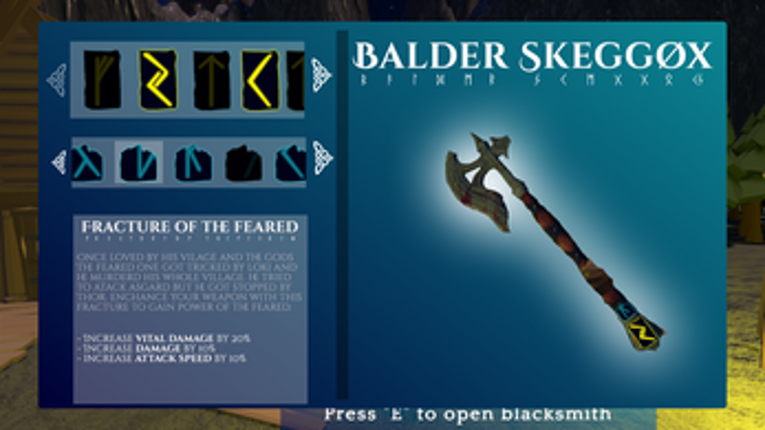 Baldr screenshot