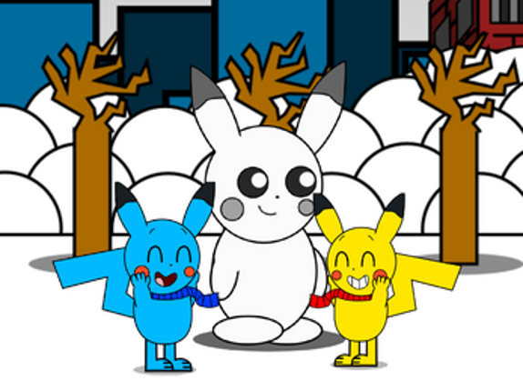 The Bluekachu Show: Bluekachu World Parallax Image