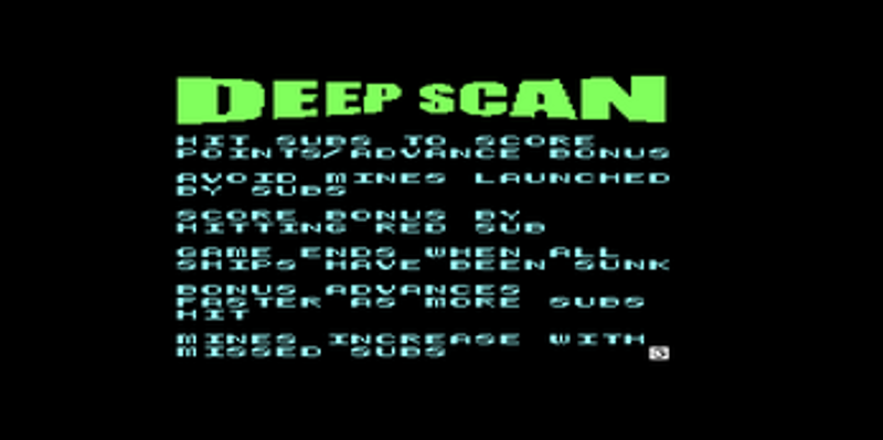 Deep Scan (VIC20) Image