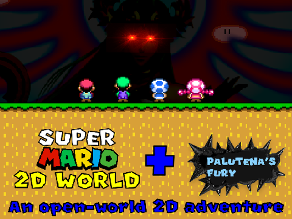 Super Mario 2D World + Palutena's Fury Game Cover