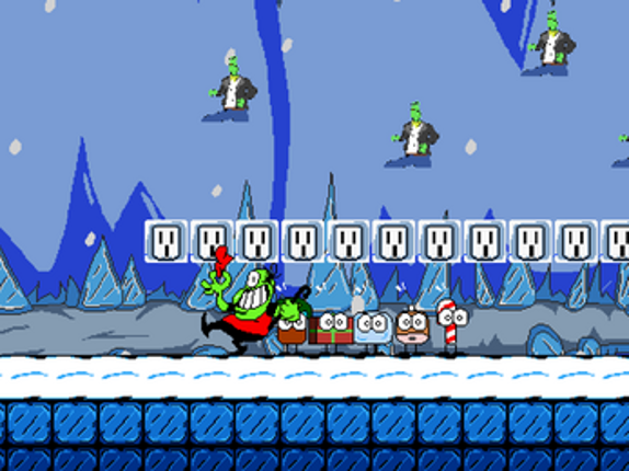 Pizza Tower Christmas Race Build Easy Mode [And Some Custom Sprites] Image