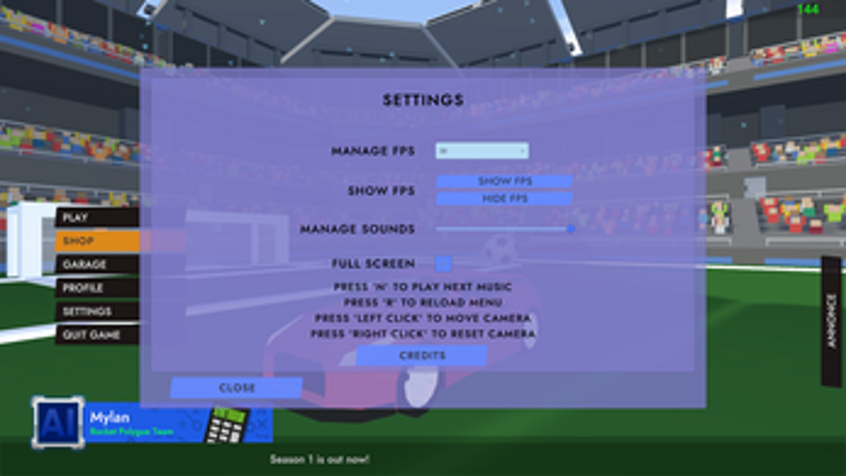Rocket Polygue screenshot