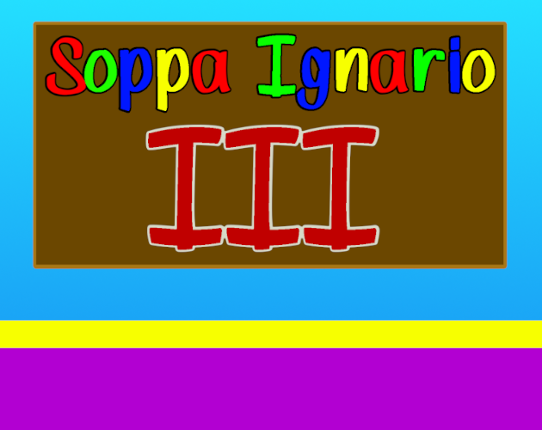 Soppa Ignario III - Early Access (Free To Play) Game Cover