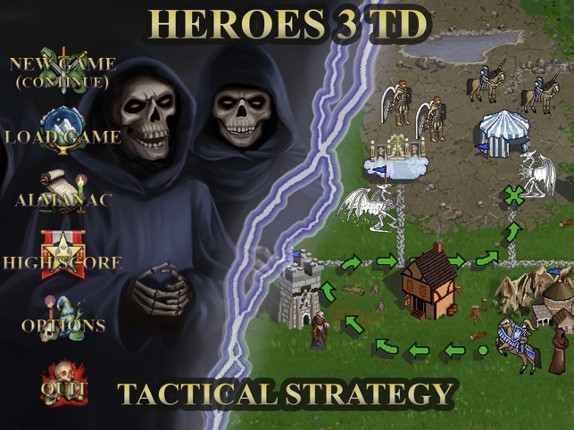 Heroes of Might: Magic and TD screenshot