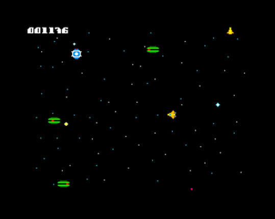 Invasion of the Emerald Saucers (ZX Spectrum Next & Atari STE) Image