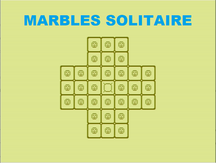 Games like Marbles Solitaire