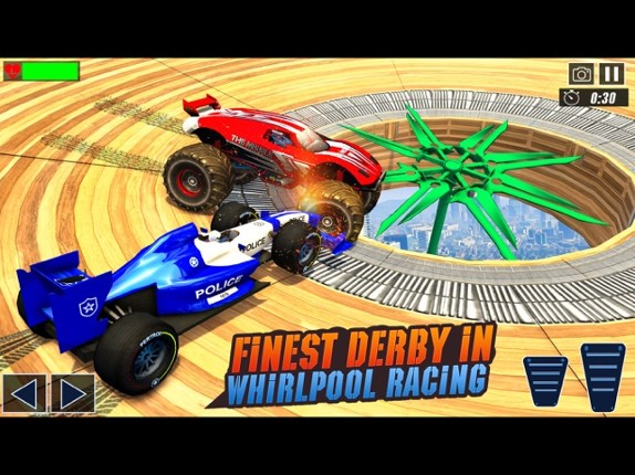 Police Formula Car Derby Games screenshot