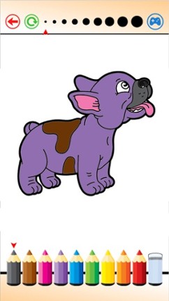 Puppy Kitten Coloring Book - Painting and Drawing screenshot