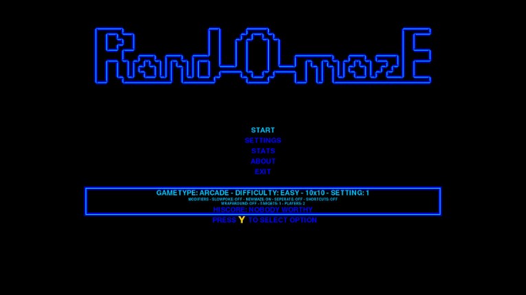 Rand-O-mazE screenshot