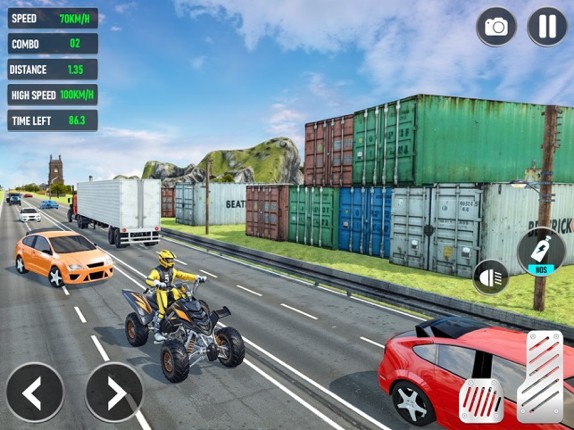 Real Racing Car on Smashy Road screenshot