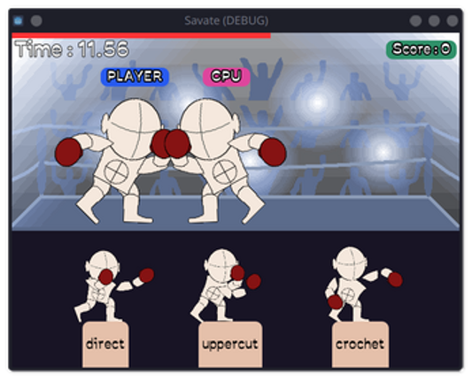 Savate 20 Second Game Jam version Image