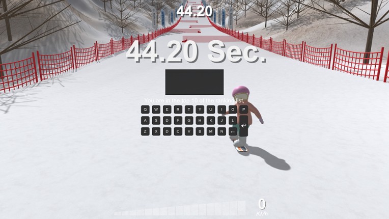 snowboarding screenshot