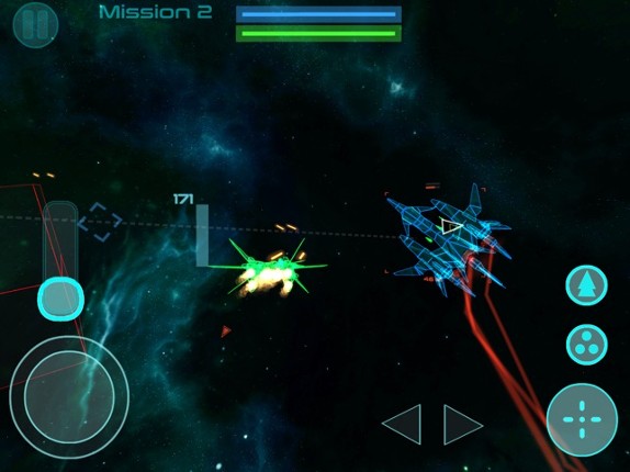 Stickman Space Fighter screenshot