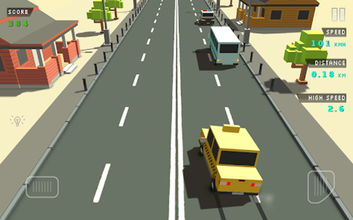 Blocky Traffic Racer Image