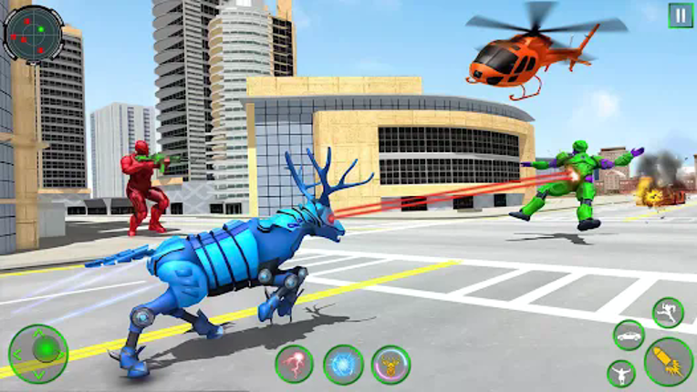 Deer Robot Car Game-Robot Game Image