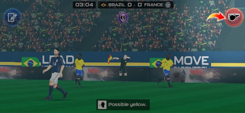 Motion Soccer: Referee Game screenshot