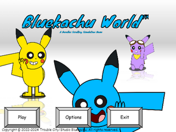 The Bluekachu Show: Bluekachu World Parallax screenshot
