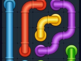 Line Puzzle : Pipe Art Image