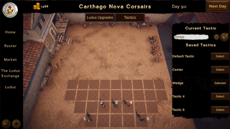Ludus Magnatus: Gladiator Manager Simulator screenshot