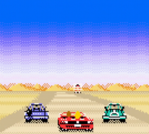 OutRun GB screenshot
