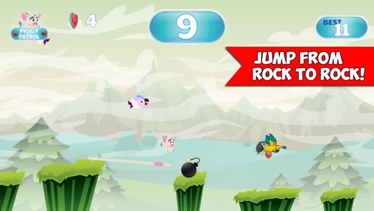 Piggy Patrol Jump Adventure screenshot