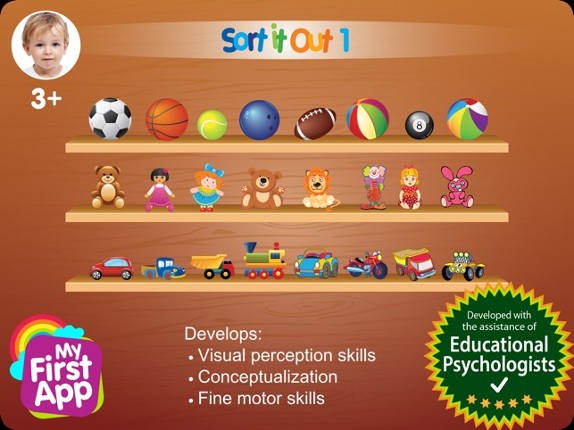Sort It Out 1 - for toddlers screenshot