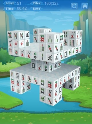 Stacker Mahjong 3D Image