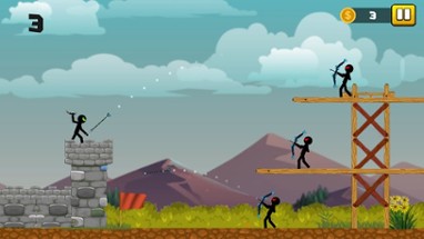 Stickman Knife Shooter Image