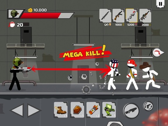 Stickman Maverick : stick war screenshot